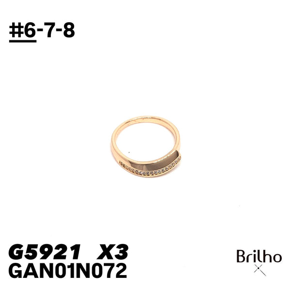 GAN01N072 ANILLO PQX3 #6-7-8