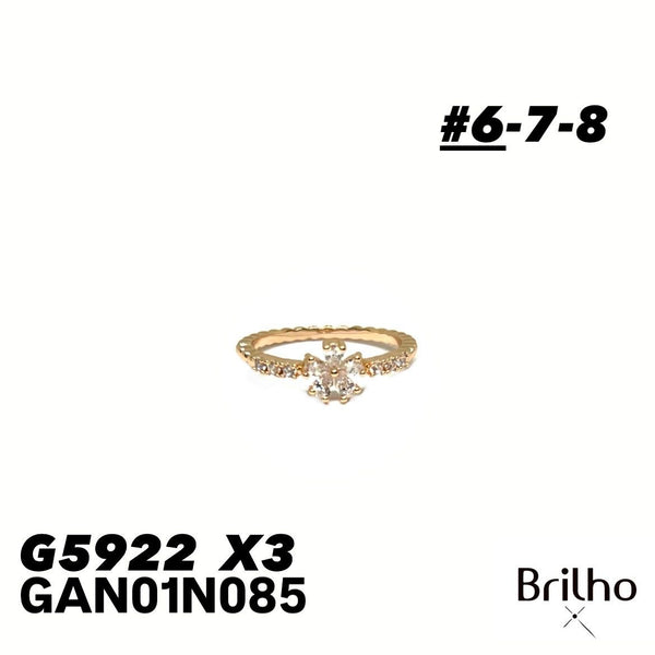 GAN01N085 ANILLO PQX3 #6-7-8