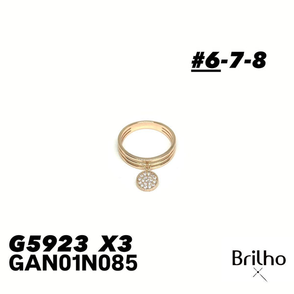 GAN01N085 ANILLO PQX3 #6-7-8