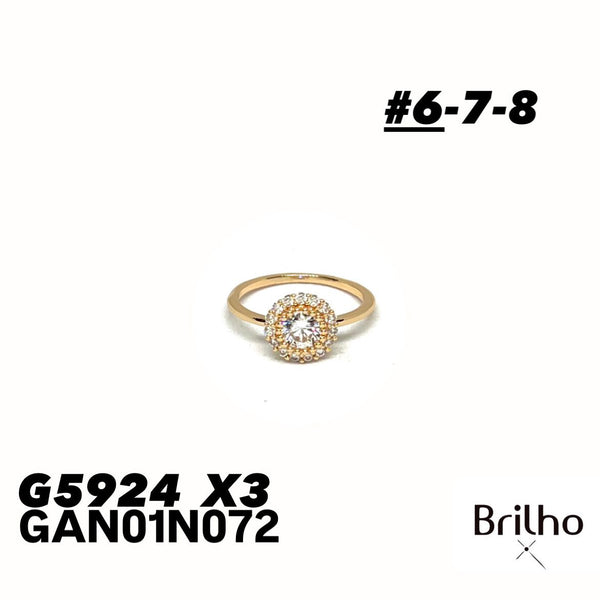 GAN01N072 ANILLO PQX3 #6-7-8